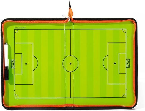 Soccer Coaching Tactical Board, Portable Magnetic Football Coach Blackboard Futsal Tactics Strategy Board - Sport Gift Training Assistant Equipment KIt with Player Markers, Pen and Eraser in Kuwait
