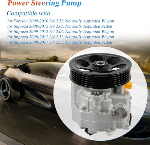 مضخة توجيه كهربائية 21-331 تناسب البكرة لـ 2008-2012 لـ Impreza 2.0L 2.5L، 2009 2010 لمضخة مساعدة الطاقة Forester 2.5L، استبدل OE 34430-FG020، 34430FG011، 34430FG020 in Saudi Arabia
