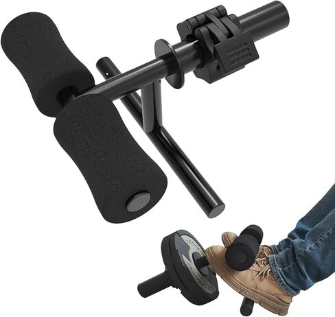 Tib Bar، مدرب Tibialis، قضيب Tibialis، آلة الساق Tibia Dorsi، وزن الساق لتدريب الساق، السيقان وتمزيق عضلات الساق السفلية يناسب لوحات الوزن الأولمبية مقاس 2 بوصة in Kuwait