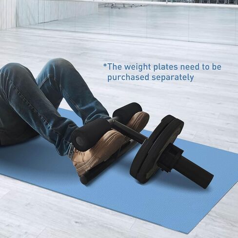 Tib Bar، مدرب Tibialis، قضيب Tibialis، آلة الساق Tibia Dorsi، وزن الساق لتدريب الساق، السيقان وتمزيق عضلات الساق السفلية يناسب لوحات الوزن الأولمبية مقاس 2 بوصة in Kuwait