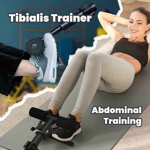 Tib Bar، مدرب Tibialis، قضيب Tibialis، آلة الساق Tibia Dorsi، وزن الساق لتدريب الساق، السيقان وتمزيق عضلات الساق السفلية يناسب لوحات الوزن الأولمبية مقاس 2 بوصة in Kuwait