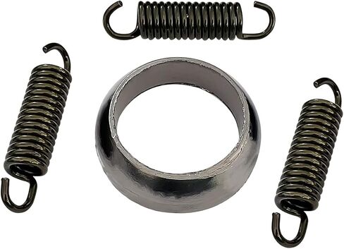 Mid Pipe Muffler Exhaust Gasket with Springs Compatible with Hisun UTV 400 500 700 800 1000 Include Massimo TSC CUB Cadet SUPERMACH Bennche in Kuwait