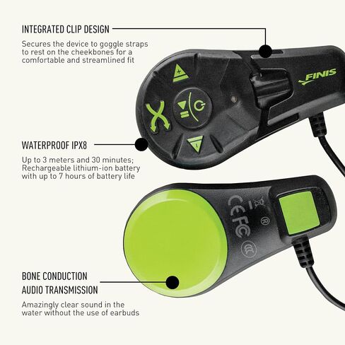 FINIS Duo Underwater Music MP3 Player with Bone Conduction Audio in Saudi Arabia