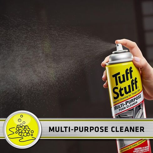 Tuff Stuff Multi-Purpose Foam Cleaner, Use on Car Interior, Furniture, Carpet, 22 Oz Each in Saudi Arabia