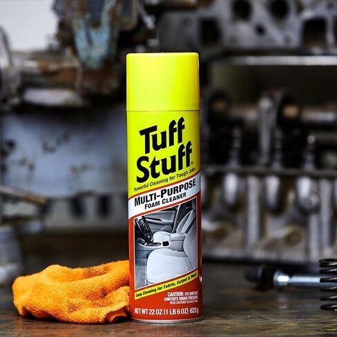 Tuff Stuff Multi-Purpose Foam Cleaner, Use on Car Interior, Furniture, Carpet, 22 Oz Each in Saudi Arabia