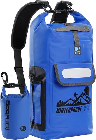 IDRYBAG Dry Bag Backpack Waterproof Floating 20L/30L/40L, Dry Bags Waterproof Backpack for Men, Dry Sack Waterproof Bag Kayak in Saudi Arabia