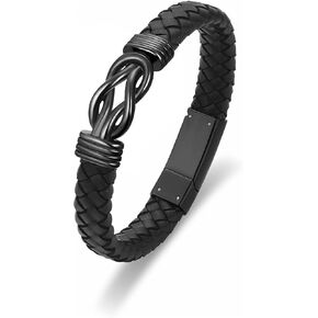 Hearbeingt Viking Urn Bracelet for Ashes for Men - Leather Keepsake Ashes Bracelets Cuff Cremation Bangle for Human Ashes