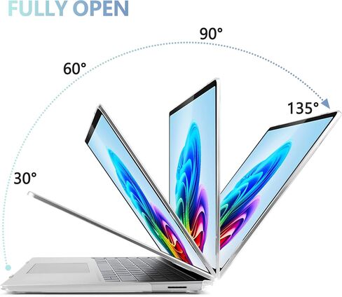 MEEgoodo Case for Microsoft Surface Laptop 13.8 inch Touchscreen 2024 (7th Edition),Clear Cover Fit Model 2036,Laptop Hard Shell with Keyboard & Webcam Cover & Screen Protector,Cacti in Kuwait