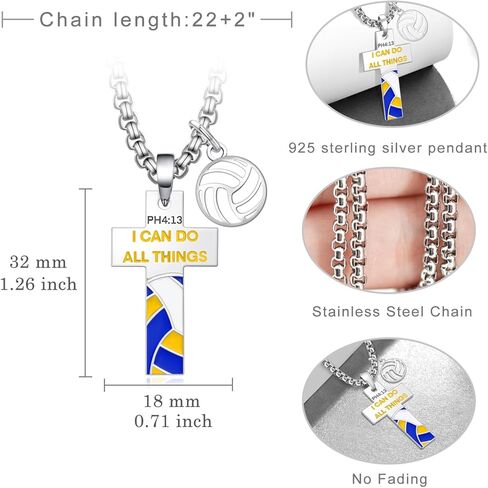 Gym Necklace for Men Sterling Silver Dumbbell Necklace Weight Gym Accessories for Men in Kuwait