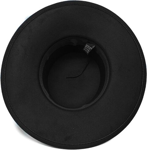 Women Fashion Felt Church Hats Classic British Style 9.5CM Wide Brim Top Fedora Hat Wedding Dress Up Jazz Cap in Saudi Arabia