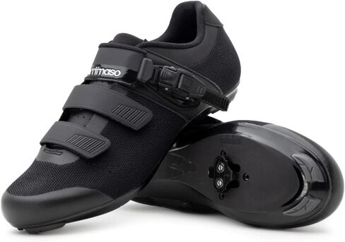 Tommaso Strada 100 Indoor Cycling Shoes For Men: Peloton Bike Compatible With Pre-Installed Look Delta Cleats, Perfect for Indoor Bike & Road Bike Peleton Shoes With Delta Clips Bike Shoe SPD Delta 47 in Kuwait