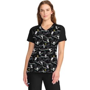 Tooniforms Women Scrubs Top V-Neck TF639