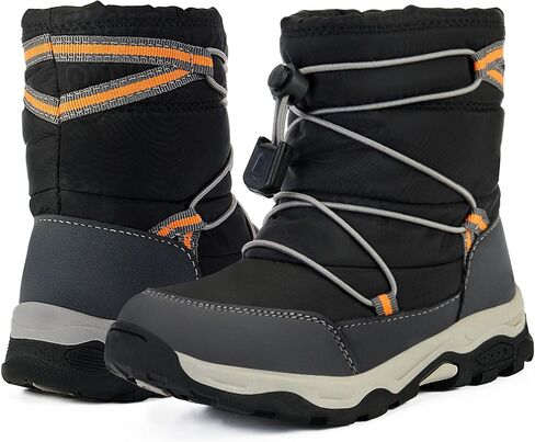 أحذية ثلج للأولاد والبنات أحذية شتوية مقاومة للماء ومقاومة للانزلاق للأطفال الصغار in Kuwait