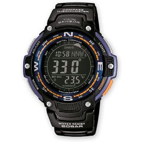Casio Men's SGW-100-2BCF Twin Sensor Digital Display Quartz Black Watch