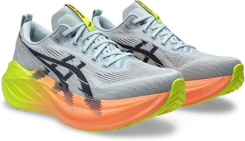 حذاء الجري SUPERBLAST 2 للجنسين من ASICS، 8، أرجواني رمادي/شعاب مرجانية in Kuwait