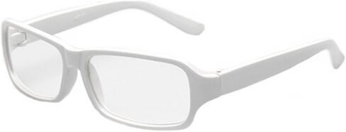 Vintage Inspired Classic Rectangle Glasses Frame Eyewear Clear Lens in Saudi Arabia