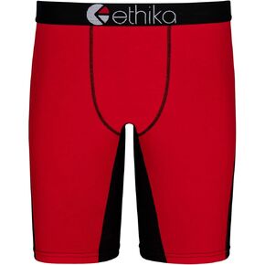 Ethika Mens Staple Boxer Brief | *Solids* Black OG (RDB, Medium)