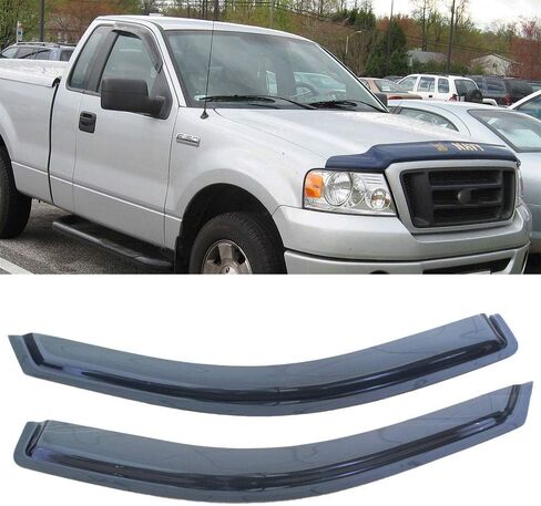 4pcs Original Outside Mount Style Sun Rain Guard Durable Side Window Wind Deflectors Dark Smoke Vent Window Visors Compatible with 2007-2014 Edge 2007-2015 Lincoln MKX 94141 in Kuwait