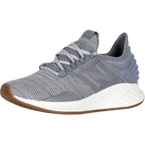 New Balance Women's Fresh Foam Roav V1 Running Shoe, Grey Matter/Summer Aqua/Cosmic Rose, 9.5