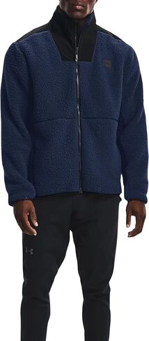 Under Armour Men's UA Legacy Sherpa Full Zip Jacket (Highland Buff / Brown Umber, X-large) (1357474) in Saudi Arabia