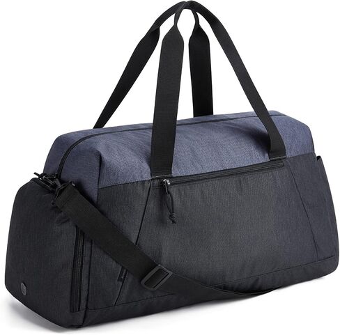 BAGSMART Duffel Bag for Women, Vintage Weekender Bags for Women, Overnight Gym Bag Carry on Personal item Bag for Travel, Beige in Kuwait