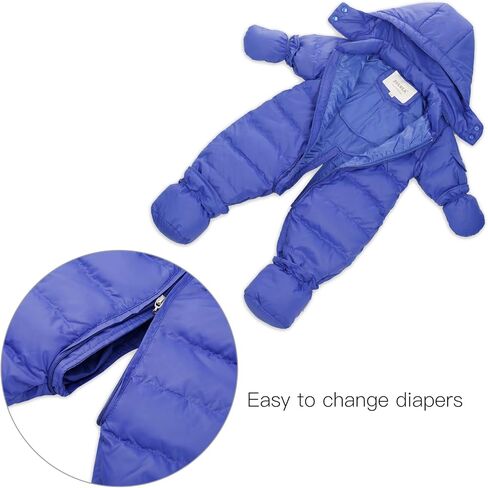 سترة بغطاء للرأس للأطفال حديثي الولادة من ZOEREA بدلة ثلج لعربة الأطفال in Kuwait