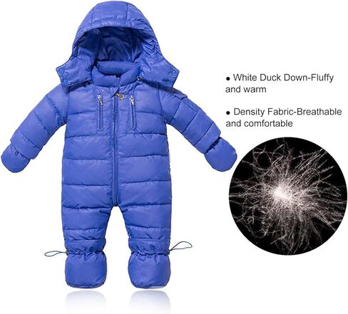 سترة بغطاء للرأس للأطفال حديثي الولادة من ZOEREA بدلة ثلج لعربة الأطفال in Kuwait