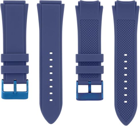 Compatible with GUESS Watch 22mm Band, Soft Silicone Rubber Replacement Strap for GUESS Watch Series 45mm W0247G3 W0040G3 W0040G7, Black in Kuwait