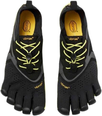 Vibram FiveFingers Men's V-Run Shoes Golden Yellow/Black 44 in Saudi Arabia