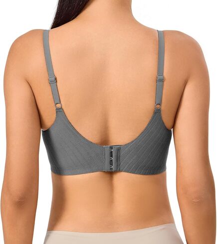 Push Up Bras for Women Wireless Bra Silicone Soft Support Seamless Comfortable Wire Free Bralette Small to Plus Size in Kuwait