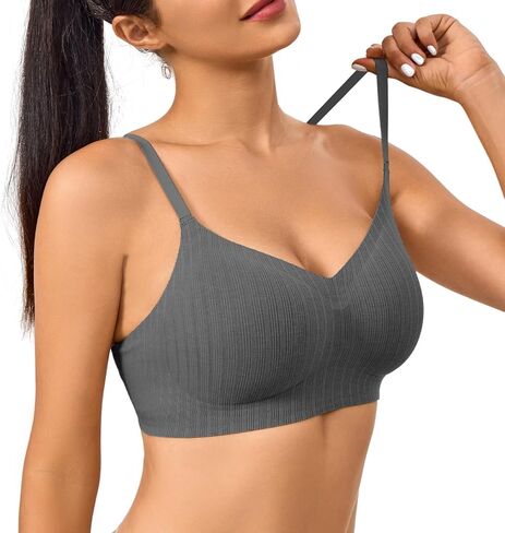 Push Up Bras for Women Wireless Bra Silicone Soft Support Seamless Comfortable Wire Free Bralette Small to Plus Size in Kuwait