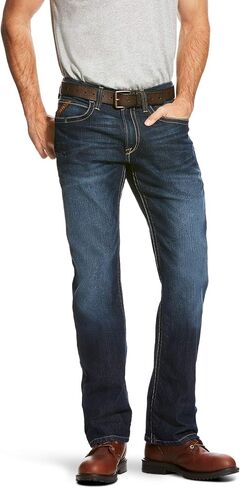 ARIAT Men s Rebar M4 Slim Fit Durastretch Straight Leg Jean, Carbine, 32W x 30L US in Kuwait
