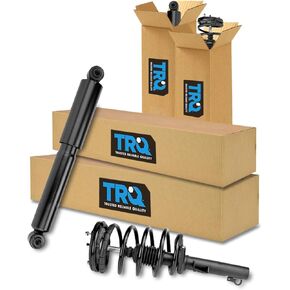TRQ Front & Rear Complete Strut Assembly & Shock Kit Compatible with 2015-2017 Chrysler 200