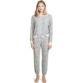 Honeydew Intimates Women's Star Seeker Lounge Set, Camo, Green, Print, L