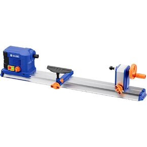 SainSmart Benchtop Wood Lathe, 10''x24'', 600W 0.8 HP Power Wood Turning Lathe with Step-Less Variable Speed 800-3000 RPM, Wood Lathe Machine with Complete Accessories for Woodworking