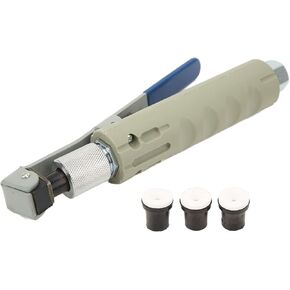 Tgoon Sand Blaster Nozzle Head with 3 Ceramic Tips, Easy Grip Handle, Construction and Quick Media Change for Cars, Bathtubs, Tiles, Pools