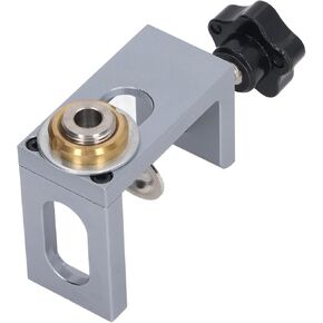 Oumefar Woodworking Drilling Locator Tool Kit Woodworking Cabinet Door Installation Tool Aluminum Alloy