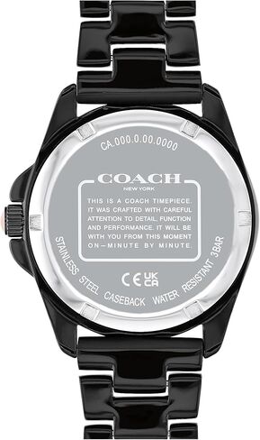 ساعة كوتش جريسون النسائية | مقاومة للماء | حركة الكوارتز | الارتقاء بالأناقة لكل مناسبة (موديل 14504187) in Kuwait