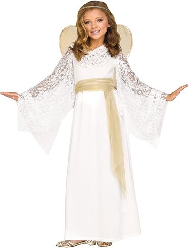 Fun World Little Girl's Angelic Miss Childrens Costume, Medium, Multicolor in Saudi Arabia