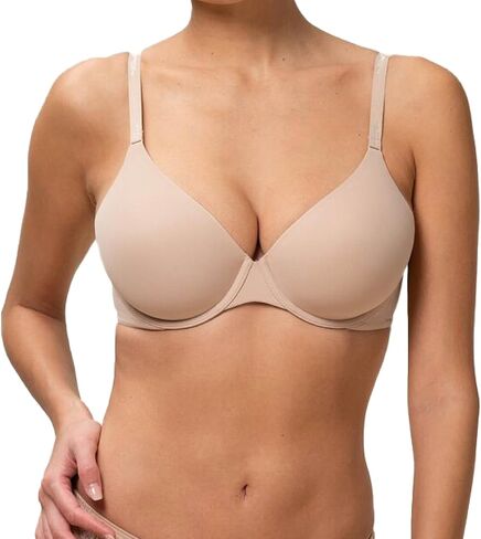 Triumph Women's Body Make-Up Underwired Half-Cup Padded T-Shirt Bra in Kuwait