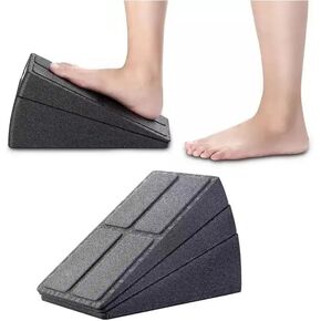 Squat Wedge Block Non Slip Slant Board for Calf Stretching Makes Exercise Easy Improve Mobility and Strength Incline Board for Heel Elevated Squat