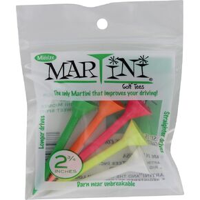 Martini Midsize 2 3/4" Golf Tees - Virtually Unbreakable