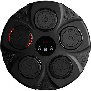 حقيبة وسادة ملاكمة موسيقية من Leikefitness مثبتة على الحائط مع قفازات معدات تدريب للتمرين الداخلي in Kuwait