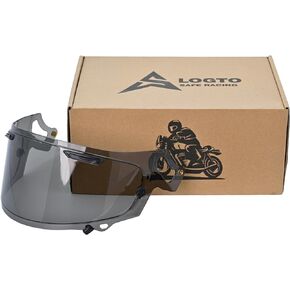 RX7X Replacement Motorcycle Helmet Shield Compatible with VAS-V MAX Corsair-X Signet-X Quantum-X DT-X