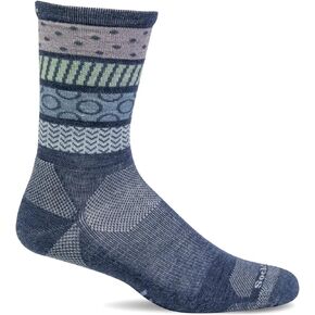 Sockwell Women's Rhythm Crew Moderate Compression Sock