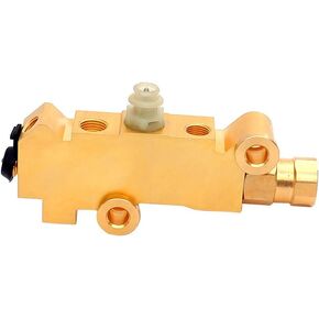 PV2 172-1353 Brass Proportioning Valve Disc/Drum Front Drum Rear Brake, Combination-Proportioning Valve Compatible with GM Street Rod Classic Car Truck
