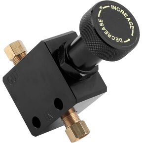 Brake Proportioning Valve, 1/8NPT Adjustable Proportional Valve, Automotive Replacement Brake Proportioning Valve, 150PSI‑1200PSI Pressure Range, for Brake Adjustment