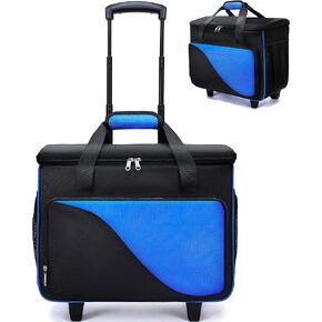 2 Ball Bowling Bag with Wheels Convertible Bowling Roller Bag for 1 or 2 Balls Bowling Equipment Bag with Shoe Bag EVA Foam Ball Cup Rolling Tote for Bowling Accessories Bowling Gifts for Youth Adults
