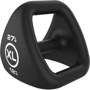 معدات التمرين TRX YBell Neo Series 3 في 1 من Kettlebell والدمبل وقضيب الضغط | السطح المطلي بالنيوبرين من الدرجة التجارية | مثالي لتدريبات القوة وتمارين التكييف | 27 رطلا
