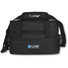 Carrying Case for FM-02 Professional PLUS Grooming Vacuum Kit - Lightweight Bag with Multiple Compartmans & Pockets, Suitable for Traveling and Storage